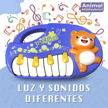 BEAR PIANO KEYBOARD WITH LIGHT AND SOUND